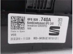 Recambio de cuadro completo para seat ibiza (kj1) 1.0 style referencia OEM IAM 6F0920740A A2C17414400 