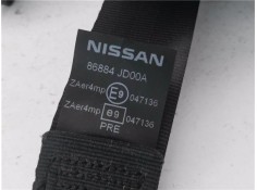 Recambio de cinturon seguridad delantero derecho para nissan qashqai (j10) 1.5 360 referencia OEM IAM 86884JD00A E9047136 