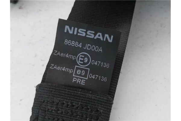 Recambio de cinturon seguridad delantero derecho para nissan qashqai (j10) 1.5 360 referencia OEM IAM 86884JD00A E9047136 