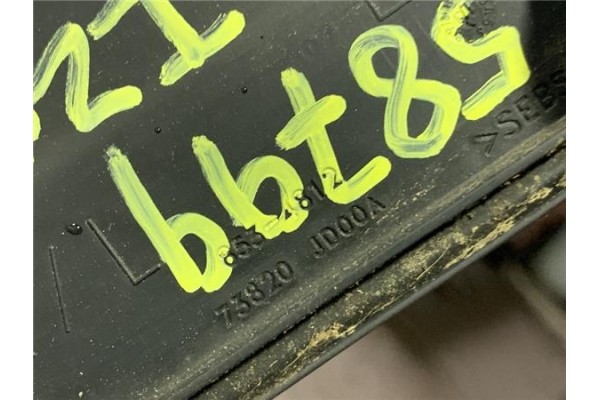 Recambio de barras de techo para nissan qashqai (j10) 1.6 360 referencia OEM IAM 73820JD00A  