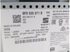 Recambio de autoradio para seat ibiza (kj1) 1.0 style referencia OEM IAM 6F0035871B  
