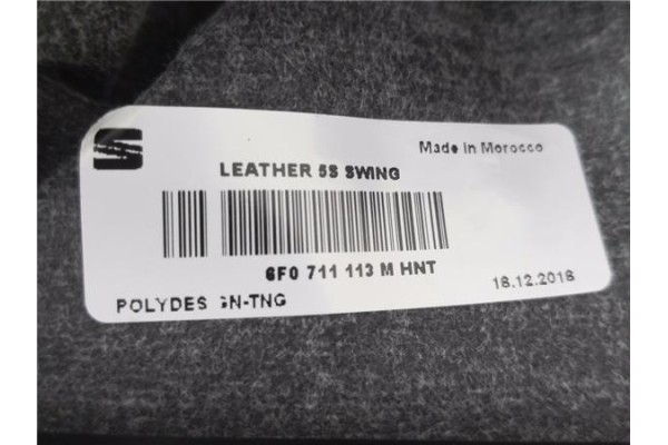 Recambio de pomo palanca cambio para seat ibiza (kj1) 1.0 style referencia OEM IAM 6F0711113M  