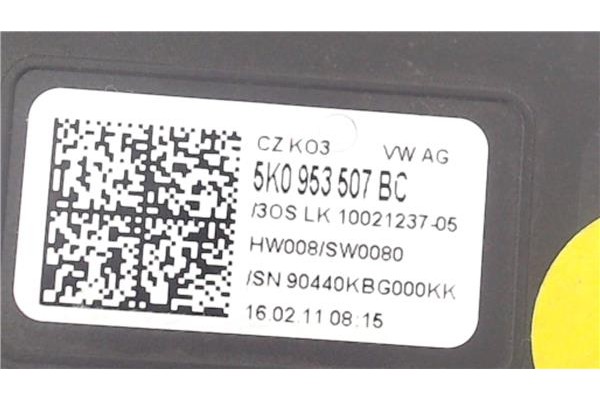Recambio de mando intermitencia para volkswagen golf vi (5k1) 1.6 advance referencia OEM IAM 5K0953507BC  