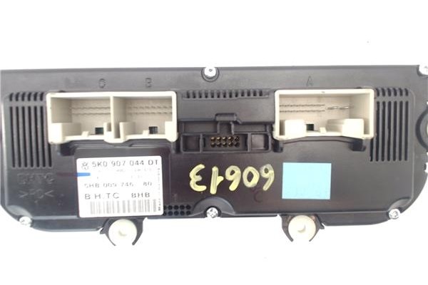 Recambio de mandos climatizador para volkswagen golf vi (5k1) 1.6 advance referencia OEM IAM 5K0907044DT  