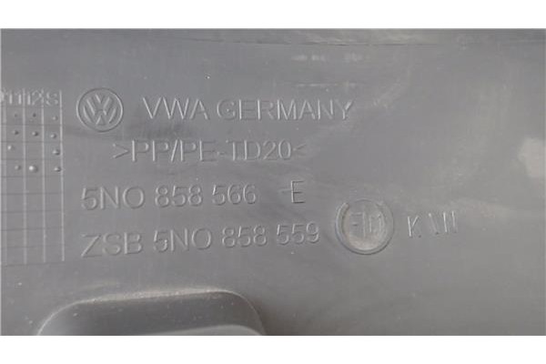 Recambio de embellecedor columna direccion para volkswagen golf vi (5k1) 1.6 advance referencia OEM IAM 5N0858566E  