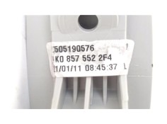 Recambio de parasol derecho para volkswagen golf vi (5k1) 1.6 advance referencia OEM IAM 1K08575522F4  