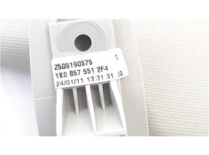 Recambio de parasol izquierdo para volkswagen golf vi (5k1) 1.6 advance referencia OEM IAM 1K08575512F4  