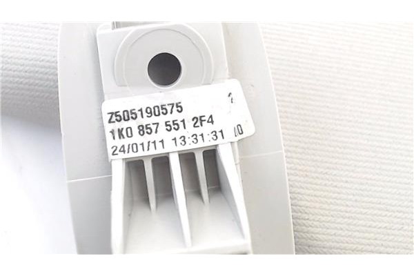 Recambio de parasol izquierdo para volkswagen golf vi (5k1) 1.6 advance referencia OEM IAM 1K08575512F4  