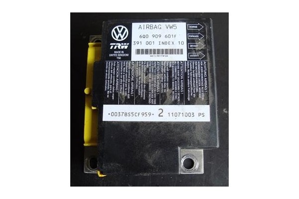 Recambio de centralita airbag para seat ibiza (6l1)(04.2002 ) 1.4 16v referencia OEM IAM 6Q0909601F  