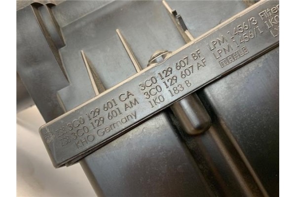 Recambio de carcasa filtro aire para volkswagen golf vi (5k1) 1.6 advance referencia OEM IAM 3C0129601CA  