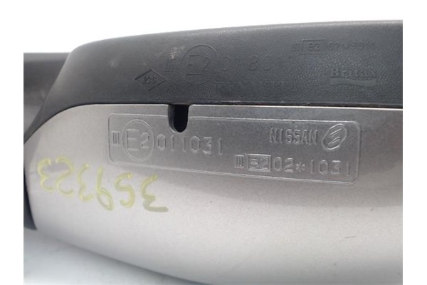 Recambio de retrovisor electrico derecho para nissan micra (k12e) 1.2 16v referencia OEM IAM   