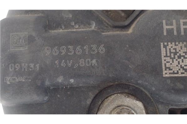 Recambio de alternador para chevrolet aveo hatchback 1.2 ls referencia OEM IAM 96936136  