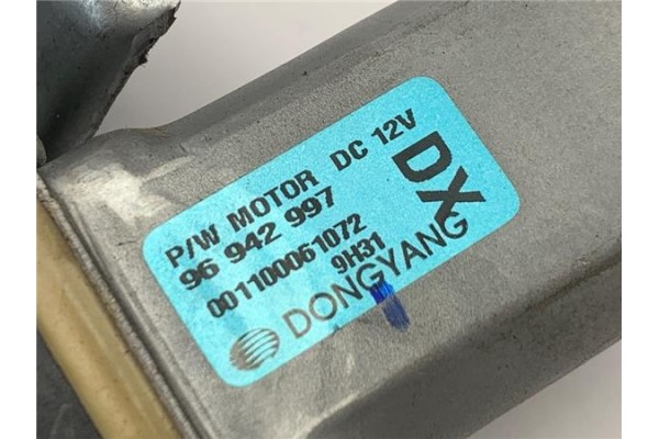 Recambio de mecanismo elevalunas delantero izquierdo para chevrolet aveo hatchback 1.2 ls referencia OEM IAM 95015329  