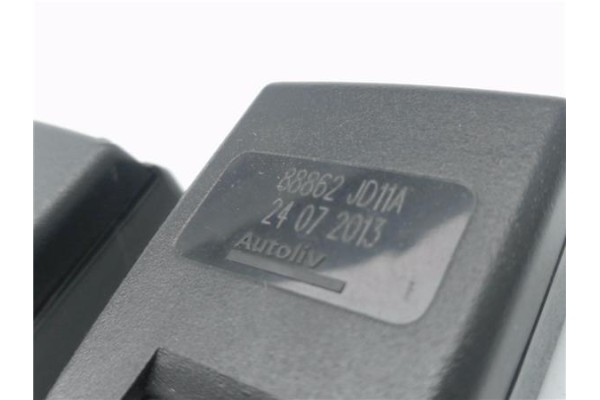 Recambio de anclaje cinturon trasero derecho para nissan qashqai (j10) 1.6 360 referencia OEM IAM 88862JD11A  