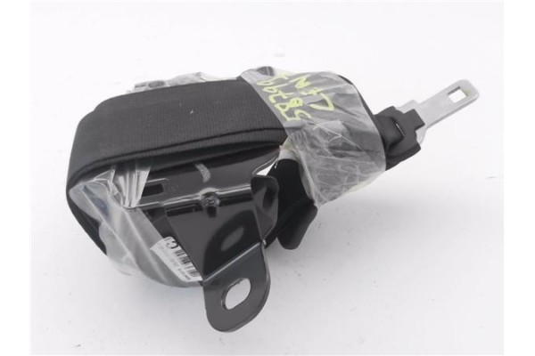 Recambio de cinturon seguridad trasero central para nissan qashqai (j10) 1.6 360 referencia OEM IAM 606161900  