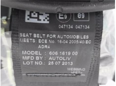 Recambio de cinturon seguridad trasero central para nissan qashqai (j10) 1.6 360 referencia OEM IAM 606161900  