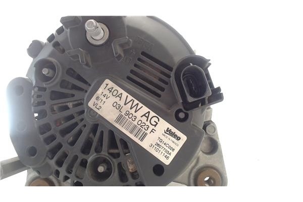 Recambio de alternador para volkswagen golf vi (5k1) 1.6 advance referencia OEM IAM 03L903023F  