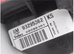 Recambio de piloto antiniebla trasero izquierdo para opel meriva 1.7 cdti referencia OEM IAM 93295362 89398101 