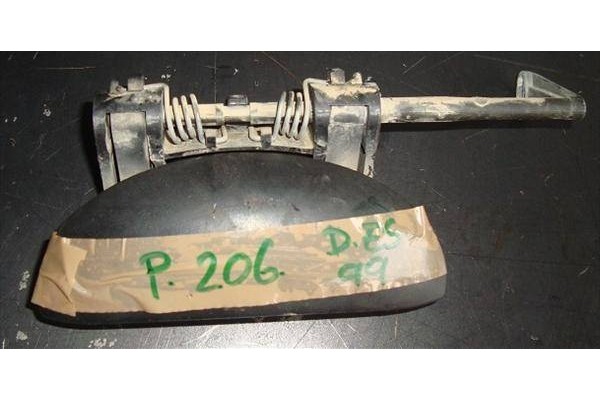 Recambio de maneta exterior delantero izquierda para peugeot 206 berlina (1998) 1.9 d referencia OEM IAM   