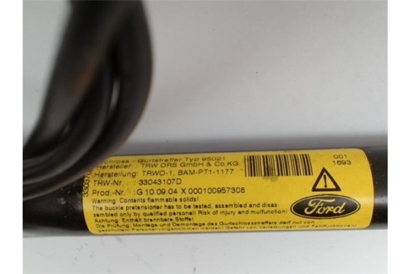 Recambio de enganche cinturon para ford focus ii (da_) 1.6 referencia OEM IAM 4M51A61208AF 000100957308 