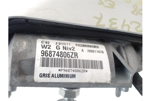 Recambio de retrovisor electrico izquierdo para peugeot 508 2.0 allure referencia OEM IAM   