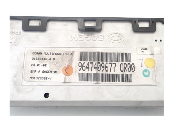 Recambio de display para citroen xsara berlina 2.0 hdi 90 referencia OEM IAM   