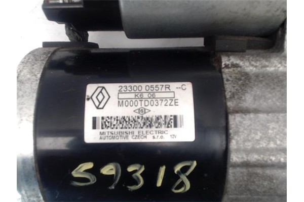 Recambio de motor arranque para renault megane iv berlina 5p 1.2 experience referencia OEM IAM 233000779R 233000557R 