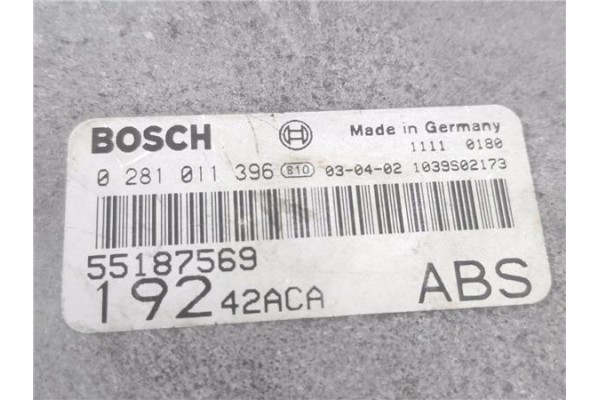 Recambio de centralita para fiat stilo (192) 1.9 jtd (192_xe1a) referencia OEM IAM 55185364  