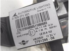 Recambio de faro antiniebla izquierdo para mini mini (r56) 1.6 cooper s referencia OEM IAM 275129506 305071001 