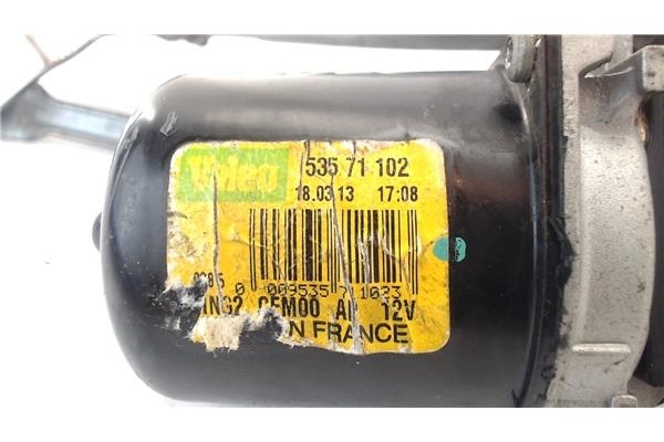 Recambio de motor limpiaparabrisas delantero para citroen c3 picasso 1.6 exclusive referencia OEM IAM 53571102  