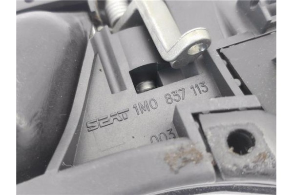 Recambio de manilla int. puerta trasero izquierda para seat toledo (1m2) 1.9 tdi referencia OEM IAM 1M0837113  