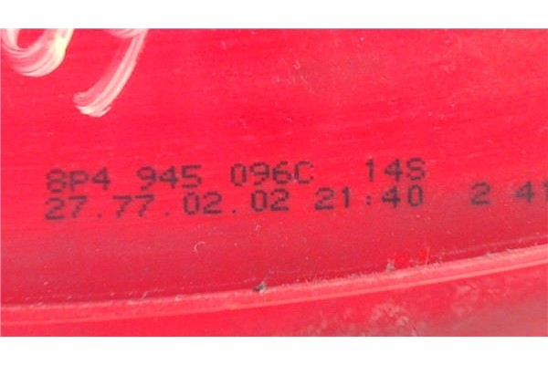 Recambio de piloto trasero derecho para audi a3 sportback (8pa) 2.0 tdi ambiente referencia OEM IAM 8P4945096C  