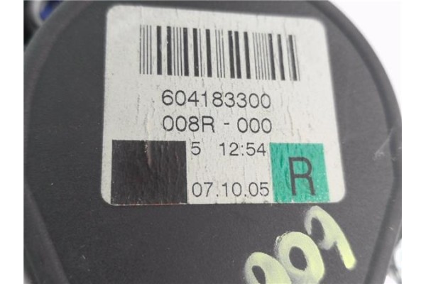 Recambio de cinturon seguridad delantero derecho para audi a3 sportback (8pa) 2.0 tdi ambiente referencia OEM IAM 8P4857706C 604