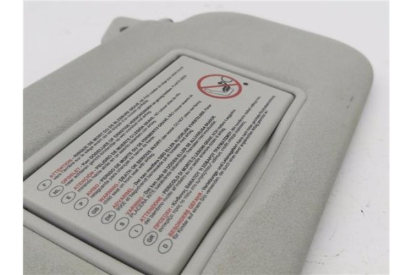 Recambio de parasol derecho para citroen c3 picasso 1.6 exclusive referencia OEM IAM 16126929BJ  