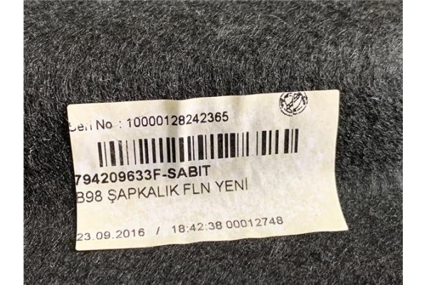 Recambio de bandeja trasero para renault clio iv 0.9 limited referencia OEM IAM 794209633F  