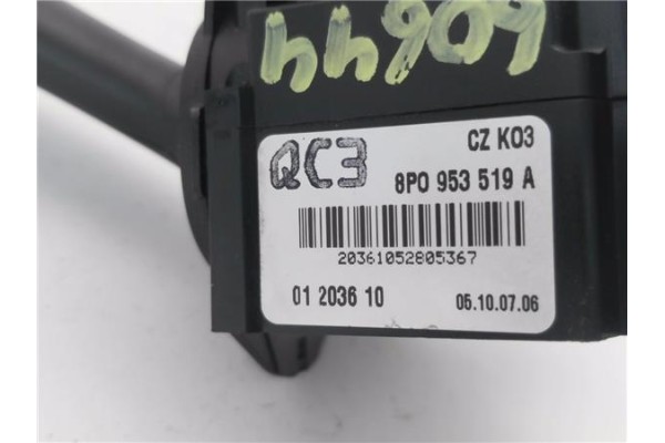 Recambio de mando limpiaparabrisas para audi a3 sportback (8pa) 2.0 tdi ambiente referencia OEM IAM 8P0953519A  