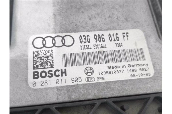 Recambio de centralita para audi a3 sportback (8pa) 2.0 tdi ambiente referencia OEM IAM 03G906016FF 281011905 