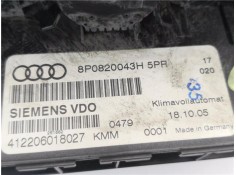 Recambio de mandos calefaccion / a.a. para audi a3 sportback (8pa) 2.0 tdi ambiente referencia OEM IAM 8P0820043H 4,12206E+11 