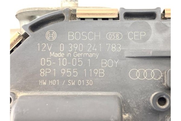Recambio de motor limpiaparabrisas delantero para audi a3 sportback (8pa) 2.0 tdi ambiente referencia OEM IAM 8P1955119B 3902417