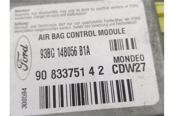 Recambio de centralita airbag para ford mondeo ii (bap) 2.0 i referencia OEM IAM 98BG14B056B1A  