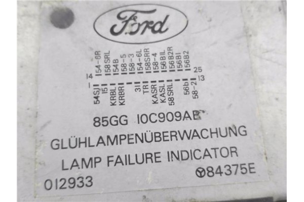 Recambio de centralita para ford scorpio 2.8 i referencia OEM IAM 85GGI0C909AB 84375E 