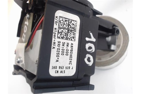 Recambio de mando limpiaparabrisas para seat leon (1p1) referencia OEM IAM 1K0953519J  1K0953519A , AUDI | 1K0953519C , SKODA | 