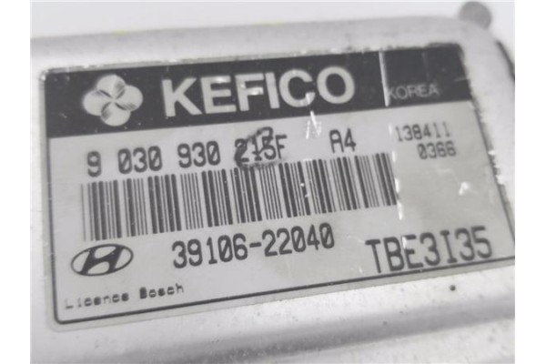 Recambio de centralita para hyundai getz (tb) 1.3 i referencia OEM IAM 3910622040 9030930215F 
