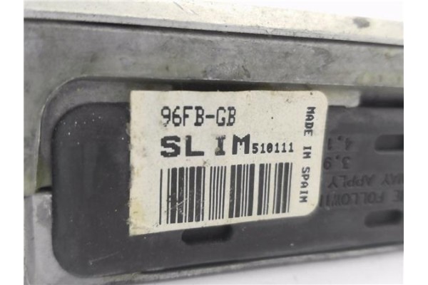 Recambio de centralita para ford fiesta iv (ja_, jb_) 1.3 i referencia OEM IAM 96FB12A650GB  