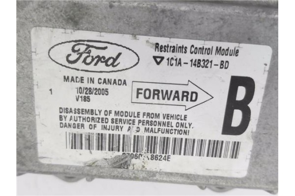 Recambio de centralita airbag para ford transit furgón referencia OEM IAM 1C1A14B321BD  