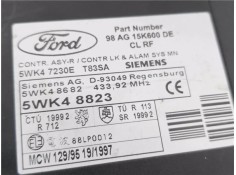 Recambio de centralita cierre para ford focus berlina (cak) 1.6 trend referencia OEM IAM 98AG15K600DE 5WK48823 
