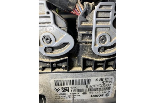 Recambio de centralita para citroen c4 picasso 1.6 hdi referencia OEM IAM 0281013334 9666986680 