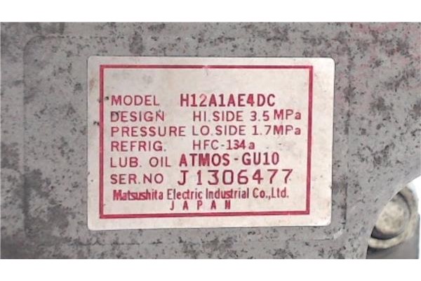 Recambio de compresor aire acond. para mazda 6 berlina (gg) 2.0 active (4-ptas.) referencia OEM IAM H12A1AE4DC  