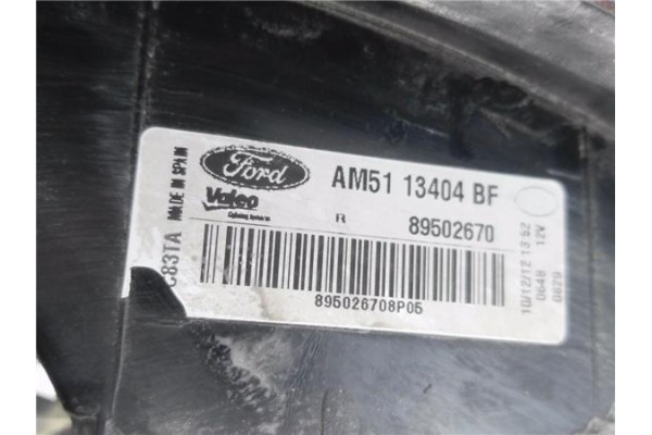Recambio de piloto trasero derecho para ford c-max (cb7) 1.6 titanium referencia OEM IAM AM5113404BF 89502670 