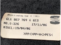 Recambio de bandeja trasero para seat ibiza (6l1) 1.4 fresh referencia OEM IAM 6L6867769G  